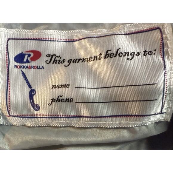 Rokka & Rolla Youth 2XL 14 16 Packable Blue Down Hooded Puffer Jacket Unisex - Picture 7 of 11